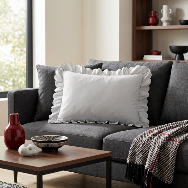 Poszewka 40 x 60 z Falbaną Luxury Jowita 07