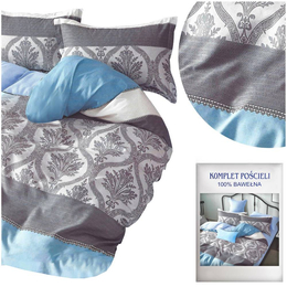 Pościel Satyna Bawełniana nr A1436 160x200NP 3 części