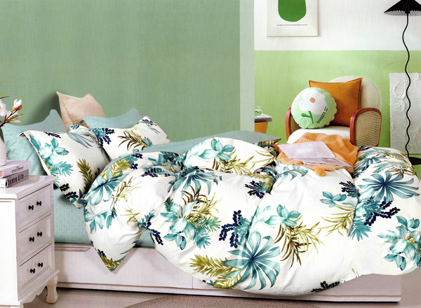 Pościel 140 x 200 2cz Satyna Bawełniana nr A1640