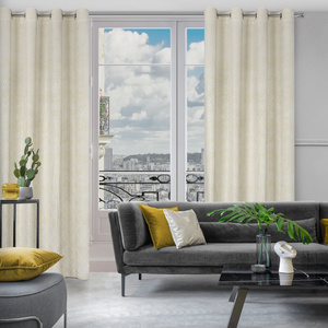 Zasłona 140 x 250 Dekoracyjna Velvet Areta Kremowy