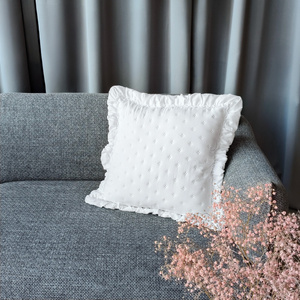 Poszewka 45 x 45 Pikowana Z Falbaną Celia 01