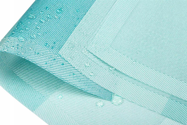 30 x 45 Decorative Frappe Turquoise Placemat