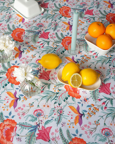 Tablecloth 140 x 320 Decorative Panama 4131A