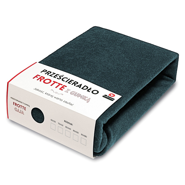 Prześcieradło 80 x 140 Frotte z Gumką Gaja 47