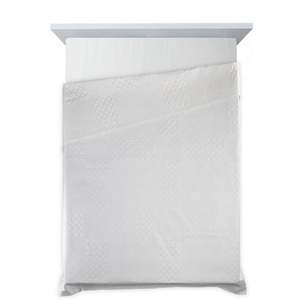 Bedspread 170 x 210 Quilted Decorative Boni5 White