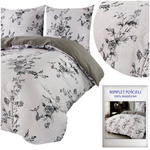 Bedding 200 x 220 3pc Satin Cotton No. A1577