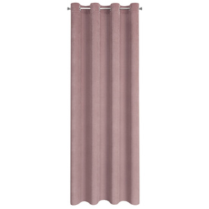 Zasłona Velvet Eliza 140 x 250 Przelotka Pudrowy