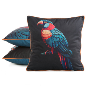 Poszewka 45 x 45 Dekoracyjna Velvet 136 Czar+Nieb