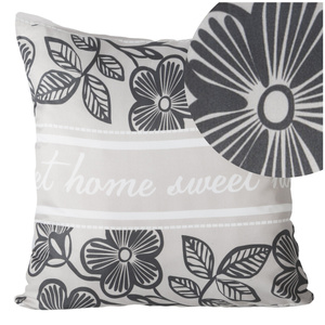 Marley Bedding Pillowcase 45 x 45 Steel