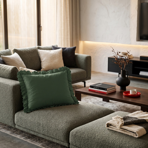 Poszewka 50 x 60 z Falbaną Luxury Jowita 05