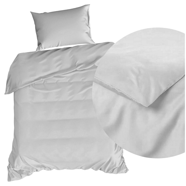Bedding 140 x 200 2cz Satin Nova3 J.Grey