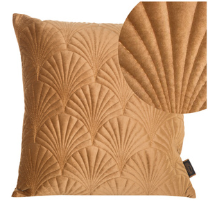 Poszewka 45 x 45 Dekoracyjna Ria2 Miodowy