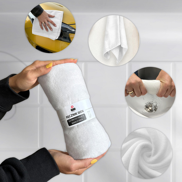 Towel 70 x 140 Quick-Drying Microfiber Iben 11