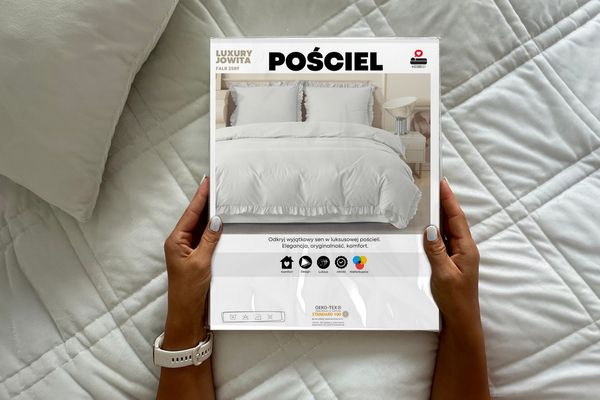 Pościel 220 x 200 3cz z Falbaną Luxury Jowita 07