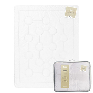 Kołdra 220 x 240 Letnia Exclusive Merino Biel