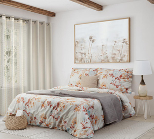 Bedding 220 x 200 3cz Satin Nelly6 Multicolor