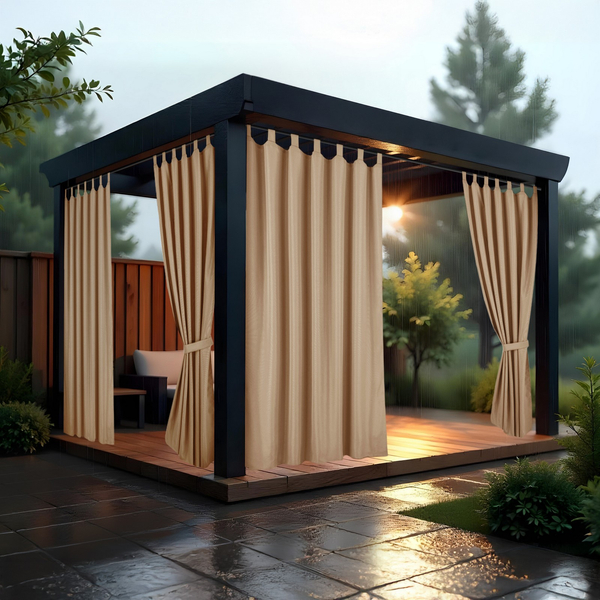 Zasłona 155 x 220 Ogrodowa Wodoodporna Rune B06