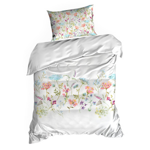 Bedding 140 x 200 2pcs Cotton Satin Spring 24