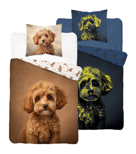 Pościel 140 x 200 2cz FLUO Młodzieżowa Jaime 5421A