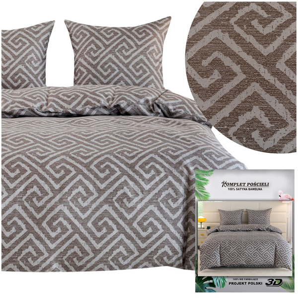 Pościel 160 x 200 3cz Satynowa Maria 3038