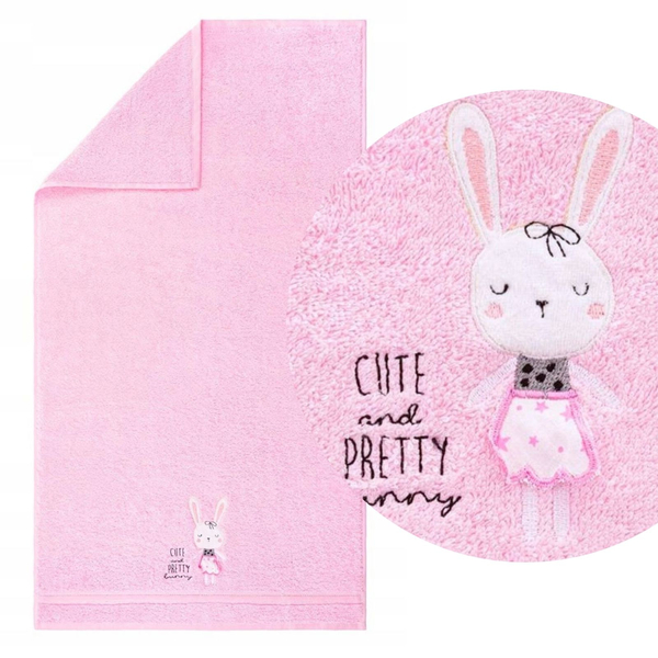 Towel 50 x 90 Children's Cotton 450g Bunny