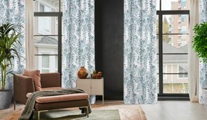 Curtain 140 x 250 Decorative Hariet Sky+Cream