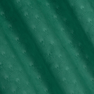 Velvet Juliet Curtain 140 x 250 Spill Green