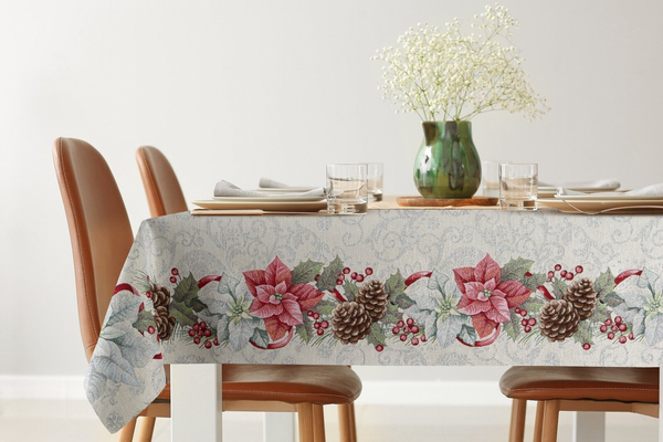 Runner 40 x 100 Decorative Tapestry 1198 Silver