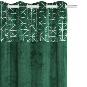 Curtain 140 x 250 Decorative Velvet Glossy Butel