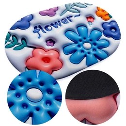 Magic 14 3D Non-Slip Absorbent Bathroom Mat