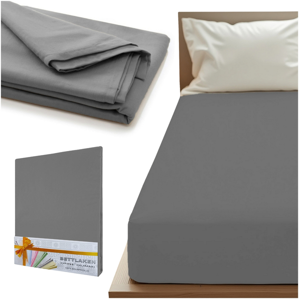 Prześcieradło 200 x 220 Bez Gum Bawełna Aloiso 34