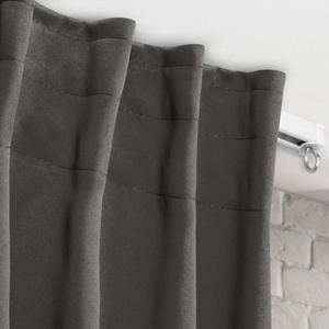 Curtain 140 x 300 Decorative Blackout Milan Graphite