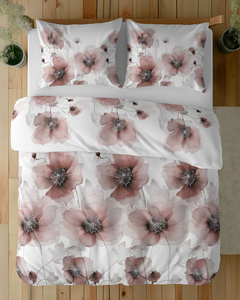 Bedding 140 x 200 2pcs Asti Satin Cotton 4817C