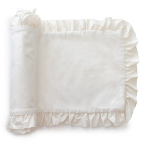 Table Runner 40 x 180 Decorative with Ruffles Ligia 01