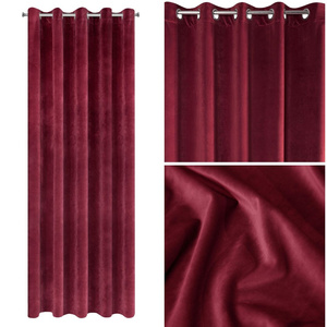 Curtain 140 x 250 Ready Decorative Villa1 Maroon