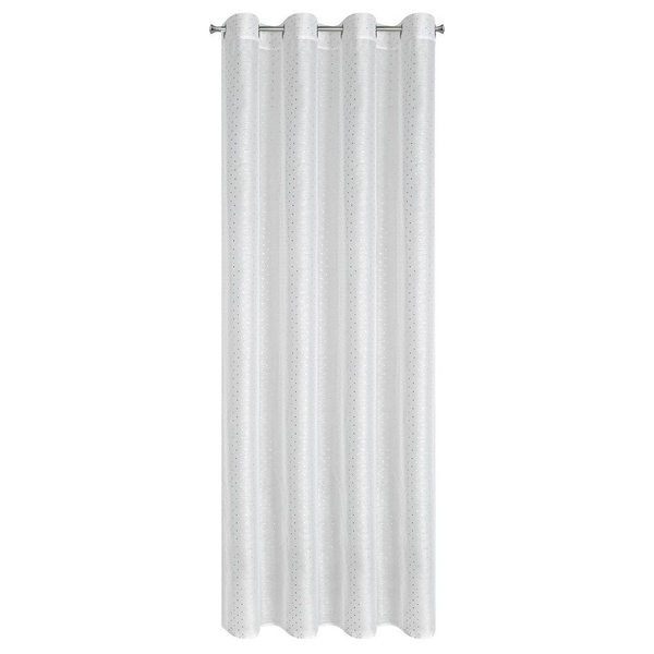 Sibel Decorative Curtains 140 x 250 White Sash