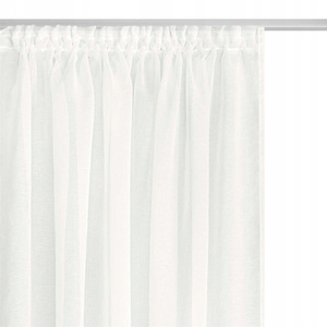 Curtain 140 x 270 Decorative Celia Tape White