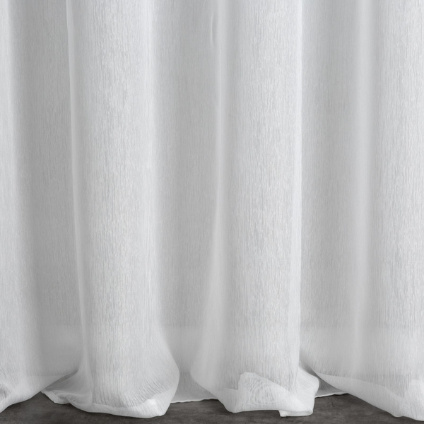Rebecca Decorative Curtain 300 x 150 White Spillover