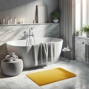 Rug 60 x 90 Soft Plush Fur Rabbit 110