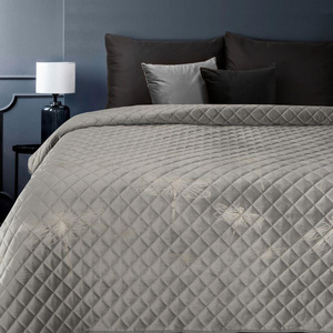 Bedspread 170 x 210 Decorative Lori Silver