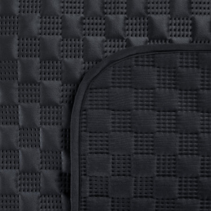 Cover 170 x 210 Quilted Velvet Sofia4 Black
