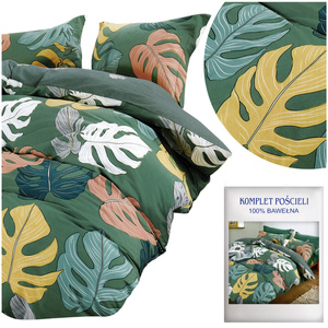 Bedding 160 x 200 3pc Satin Cotton No. A1693