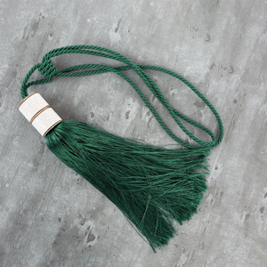 Decorative Cord for Curtains 70 x 32 Nati Turquoise