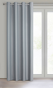 Ready Curtain Selina 140 x 250 Eyelets Silver