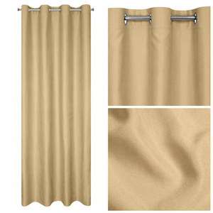Curtain 140 x 250 Ready Decorative Ada Beige