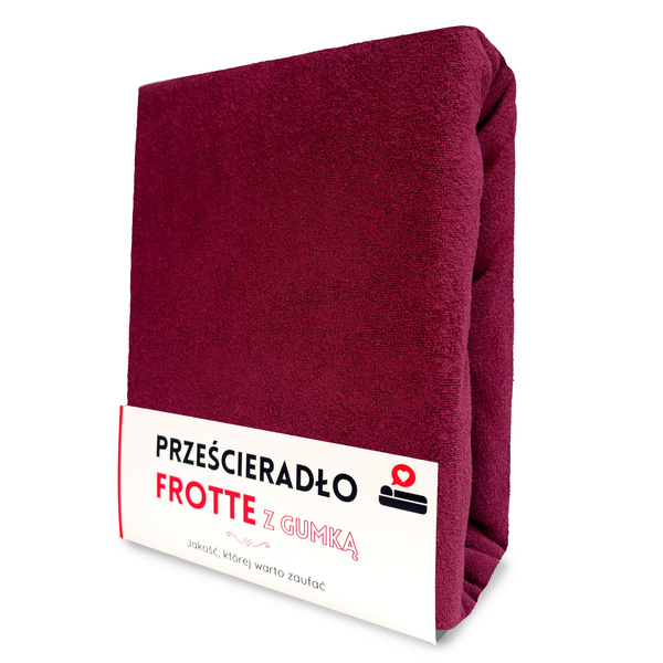 Prześcieradło 140 x 200 Frotte z Gumką Gaja 18