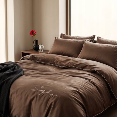 Pościel 160 x 200 3cz z Haftem Areta 08