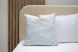 Cotton pillowcase 45 x 45 Uniform Ola Light Blue