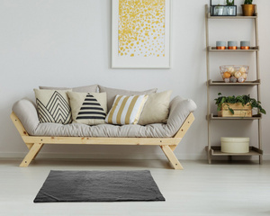 Dywan 60 x 90 Miękki Pluszowy Futerkowy Rabbit 107