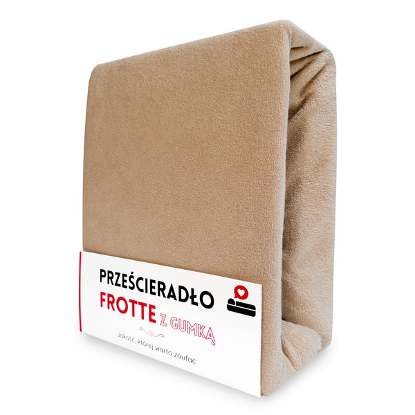 Prześcieradło 200 x 220 Frotte z Gumką Gaja 30